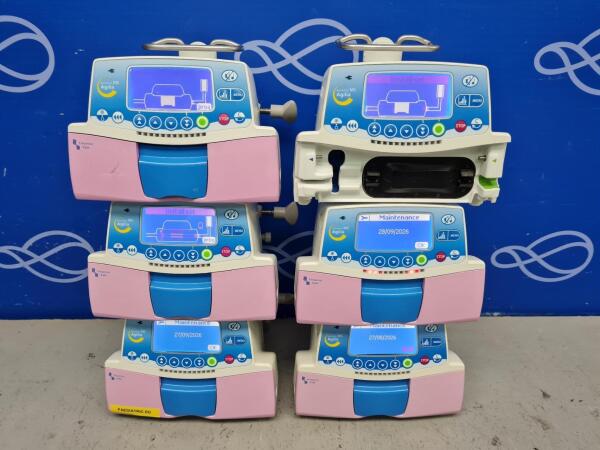 6 x Fresenius Kabi Volumat MC Agilia Infusion Pump