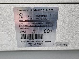 Fresenius Multifiltrate Dialysis Machine - 3