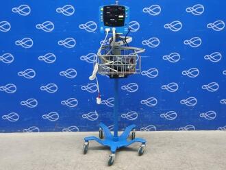 GE Carescape V100 Dinamap Vital Signs Monitor on Rollstand