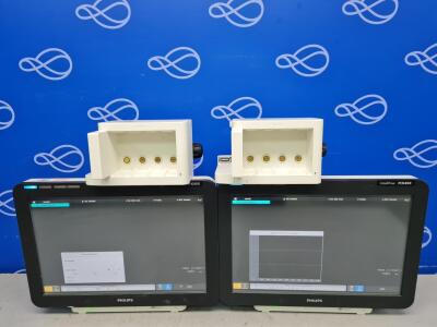 2 x Philips IntelliVue MX800 Patient Monitor