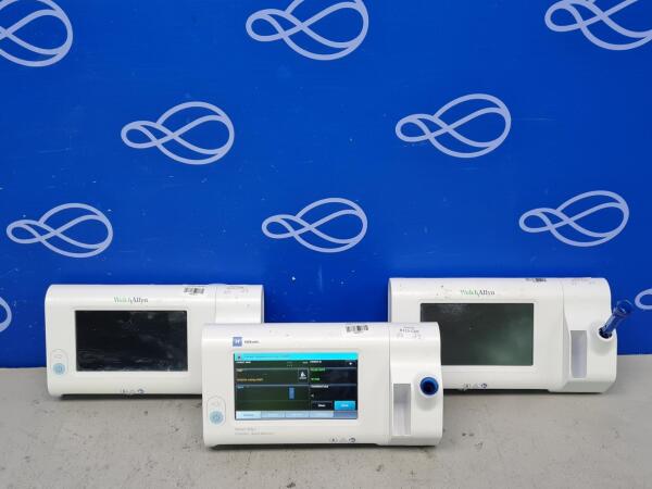 3 x Welch Allyn Connex Spot Vital Signs Monitor