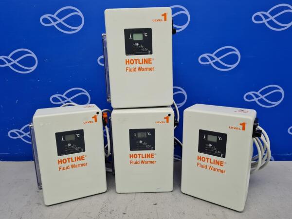 4 x Smiths Medical Level 1 HL-90Hotline Fluid Warmer