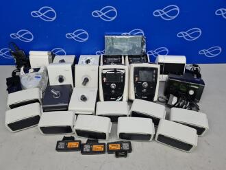 Quantity of Assorted CPAPs and Accessories