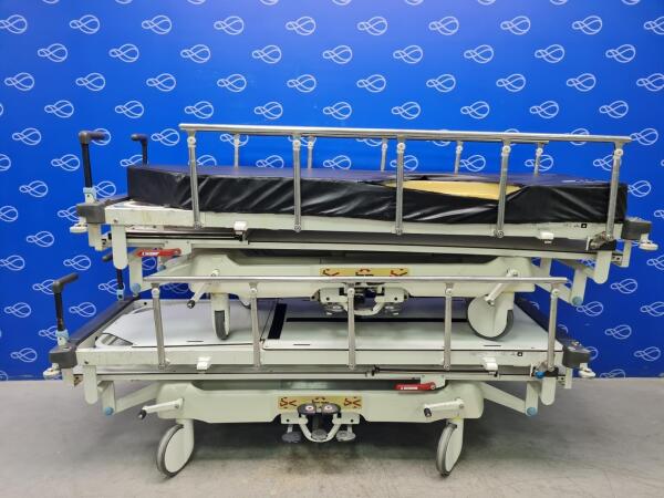 2 x HNE Lifeguard Patient Trolley