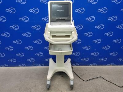 Philips Pagewriter TC50 ECG Recorder on Trolley