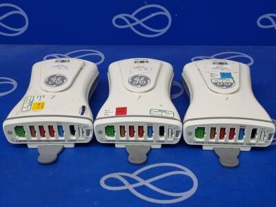 3 x GE Patient Data Module (PDM)