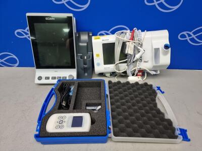 Viamed VM-2160 Pulse Oximeter, Edam iM3 Patient Monitor and Welch Allyn Connex SPOT Vital Signs Monitor