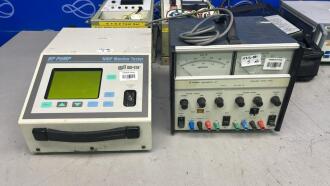 Farnell Stabilised Power Supply, Bio-Tek NIBP Monitor Tester, Merton QA-90 Mk2 Saferty Analyser, 2 x Eschmann ETS 2 Electrosurgical Test Set, Seaward Europa Plus PAT Tester - 2