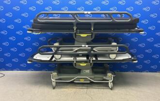 2 x Anetic Aid QA3 Patient Trolley
