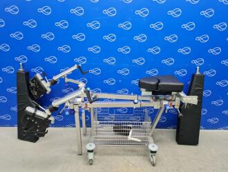 1 x Steris and 1 x Eschmann Operating Table Accessories Trolley with Assorted Eschmann and Steris Accessories - 3