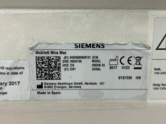 Siemens Mobilett Mira Max Mobile X-Ray - 5