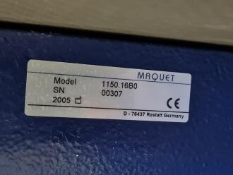 Maquet 1150.02D0 Alphamaquet Plus Operating Table Base with Maquet 1150.16B0 Table Top - 3