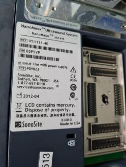 SonoSite NanoMaxx Portable Ultrasound on Rollstand - 5