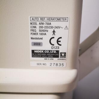 Nidek ARK-700A Auto Refracto-Keratometer - 4