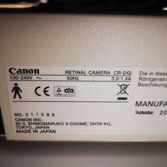 Canon CR-DGi Retinal Camera - 6