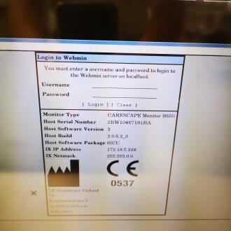 GE Carescape B650 Modular Multiparameter Monitor - 8