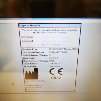 8 x GE Carescape B650 Modular Multiparameter Monitors - 7