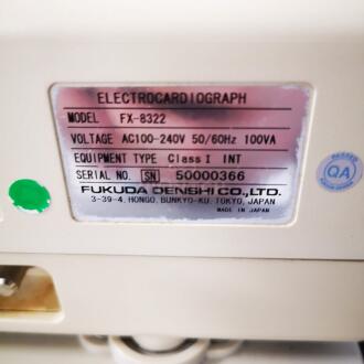 Fukuda Denshi FX-8322 Electrocardiograph - 6