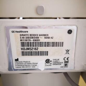 GE Giraffe Infant Resuscitation Table - 12