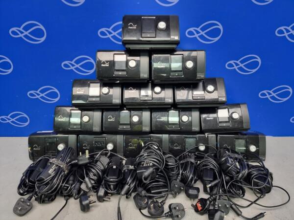 15 x ResMed AirSense 10 Elite CPAP