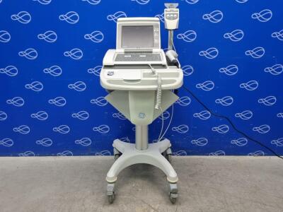 GE MAC 5500 ECG Recorder on Trolley