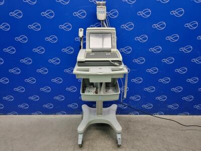 GE MAC 5500 HD ECG Recorder on Trolley
