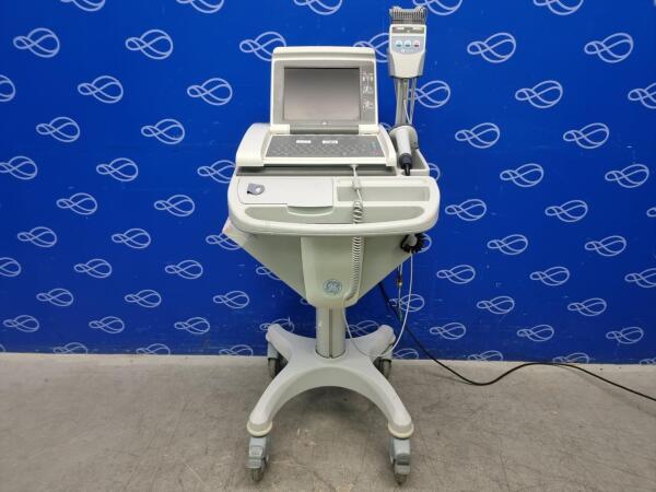 GE MAC 5500 ECG Recorder on Trolley