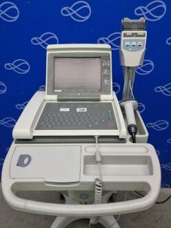 GE MAC 5500 ECG Recorder on Trolley - 2