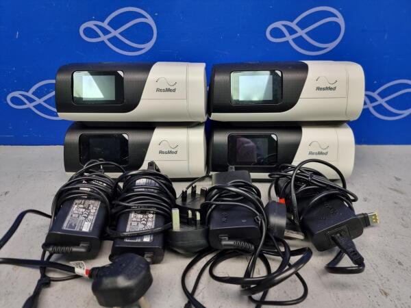4 x ResMed AirSense 11 Elite CPAP