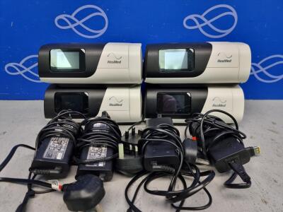 4 x ResMed AirSense 11 Elite CPAP