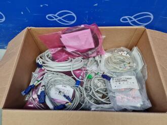 Quantity of Assorted GE Patient Monitoring Cables
