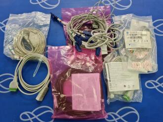 Quantity of Assorted GE Patient Monitoring Cables - 2