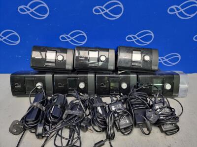 7 x ResMed AirSense 10 Elite CPAP