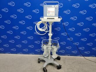 Philips Respironics Trilogy 202 Ventilator on Rollstand