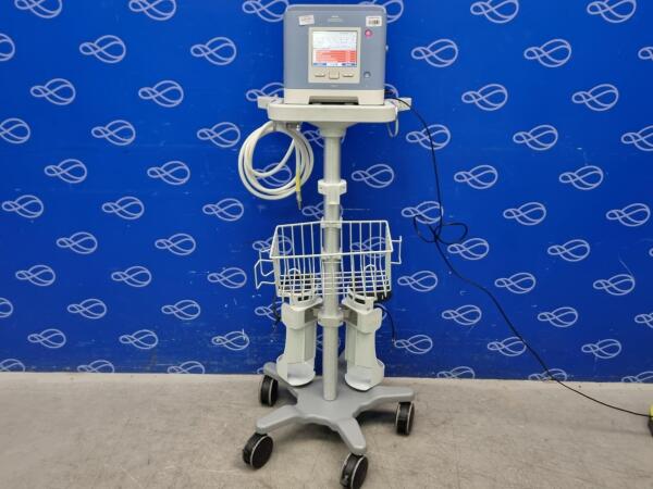 Philips Respironics Trilogy 202 Ventilator on Rollstand