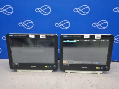 2 x Philips Intellivue MX700 Patient Monitor