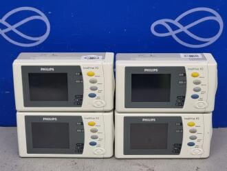 4 x Philips Intellivue X2 Transport Monitor