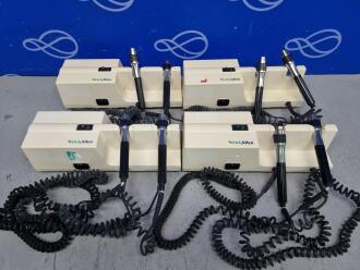 4 x Welch Allyn ENT Set with 767 Series Transformer
