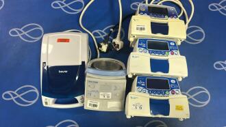 Fisher & Paykel Humidifier, Beurer Nebuliser, 2 x Fresenius Kabi Agilia VP MC Infusion Pumps & 1 x Fresenius Kabi Volumat Agilia Infusion Pump