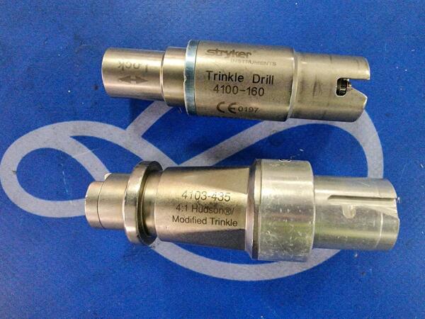 Stryker 4100-160 Trinkle Drill & Stryker 4103-435 4:1 Hudson/Modified Trinkle Reamer