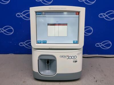 Instrumentation Laboratory GEM Premier 5000 Blood Gas Analyser - No HDD