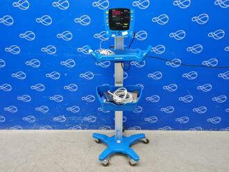 GE Carescape Dinamap V100 Vital Signs Monitor on Rollstand