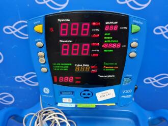 GE Carescape Dinamap V100 Vital Signs Monitor on Rollstand - 2