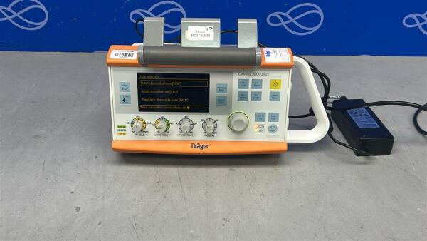 Draeger Oxylog 3000 Plus Ventilator