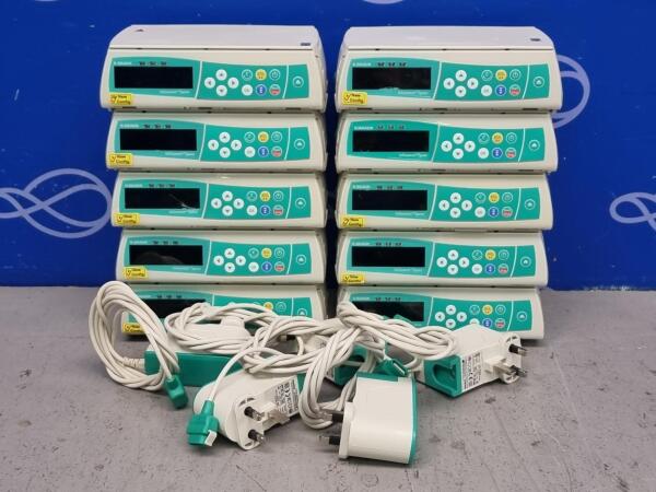 10 x B Braun Infusomat Space Infusion Pump