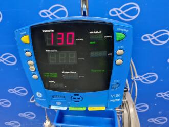 GE Carescape Dinamap V100 Vital Signs Monitor on Rollstand - 2