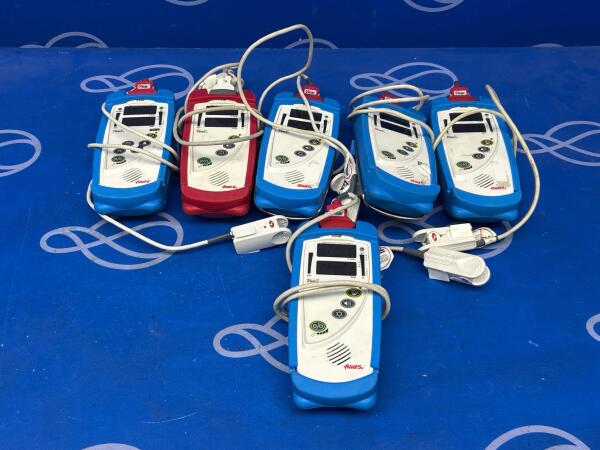 6 x Massimo SET Rad 5v Portable SPO2 Monitors