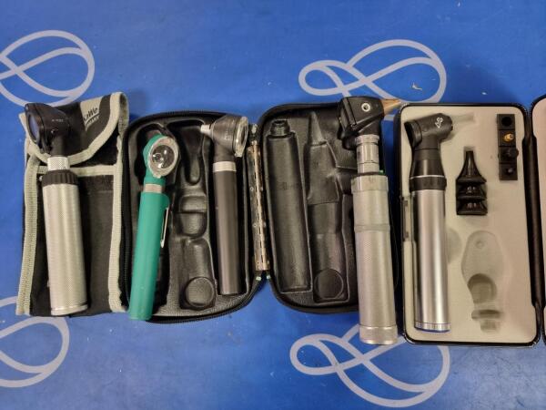 Various Partial Otoscope Sets