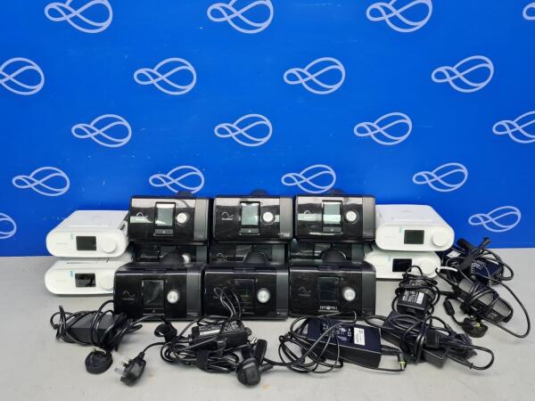 Quantity of Assorted CPAPs