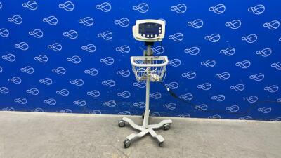 Welch Allyn 53N00 Vital Signs Monitor on Rollstand
